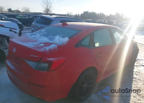 2023 Honda Civic Sport from USA, damaged, VIN 2HGFE2F5XPH507425